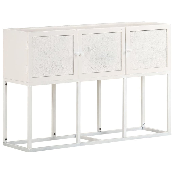 skænk 115x30x76 cm massivt mangotræ