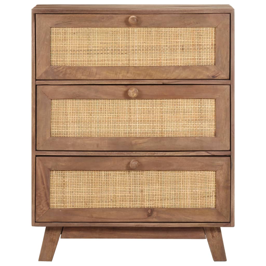 skænk 61x35x76 cm massivt mangotræ