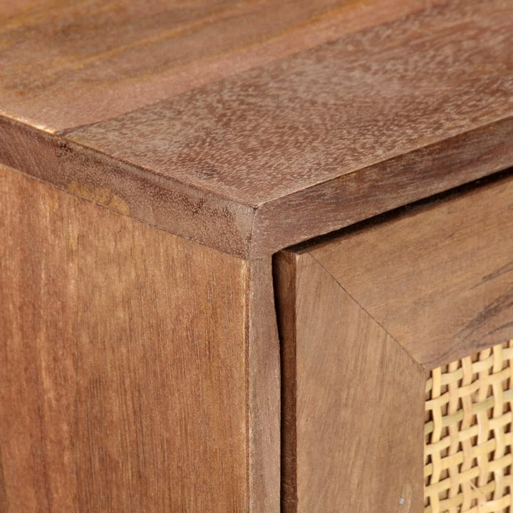 skænk 61x35x76 cm massivt mangotræ