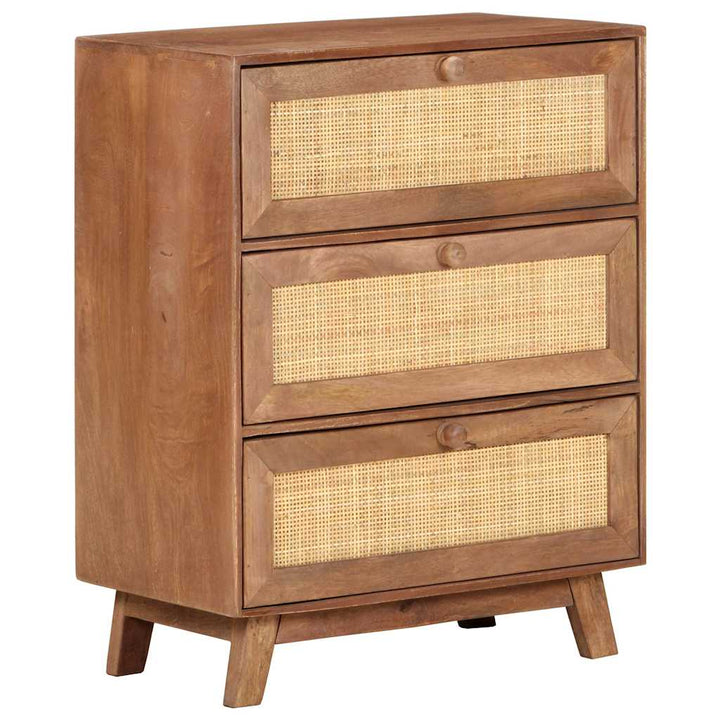 skænk 61x35x76 cm massivt mangotræ
