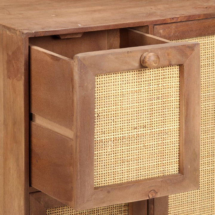 skænk 60x35x75 cm massivt mangotræ