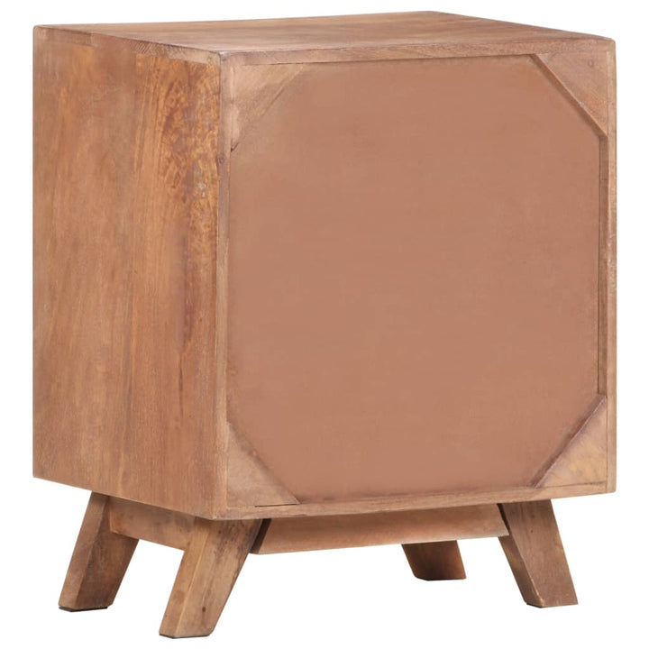 sengebord 40x30x50 cm massivt mangotræ