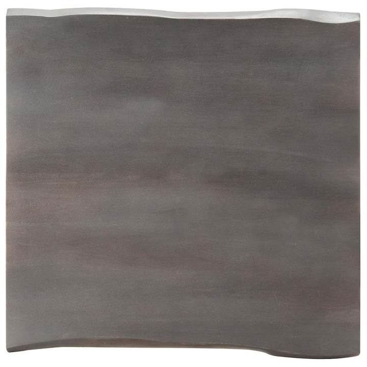 sofabord med levende kanter 60x60x40 cm massivt akacietræ