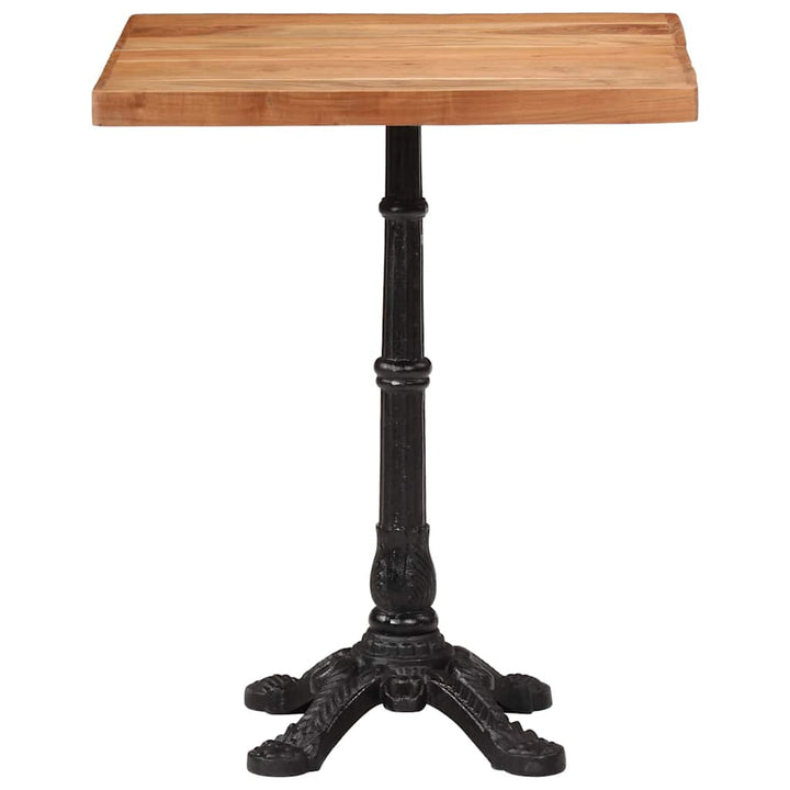 bistrobord 60x60x76 cm massivt akacietræ