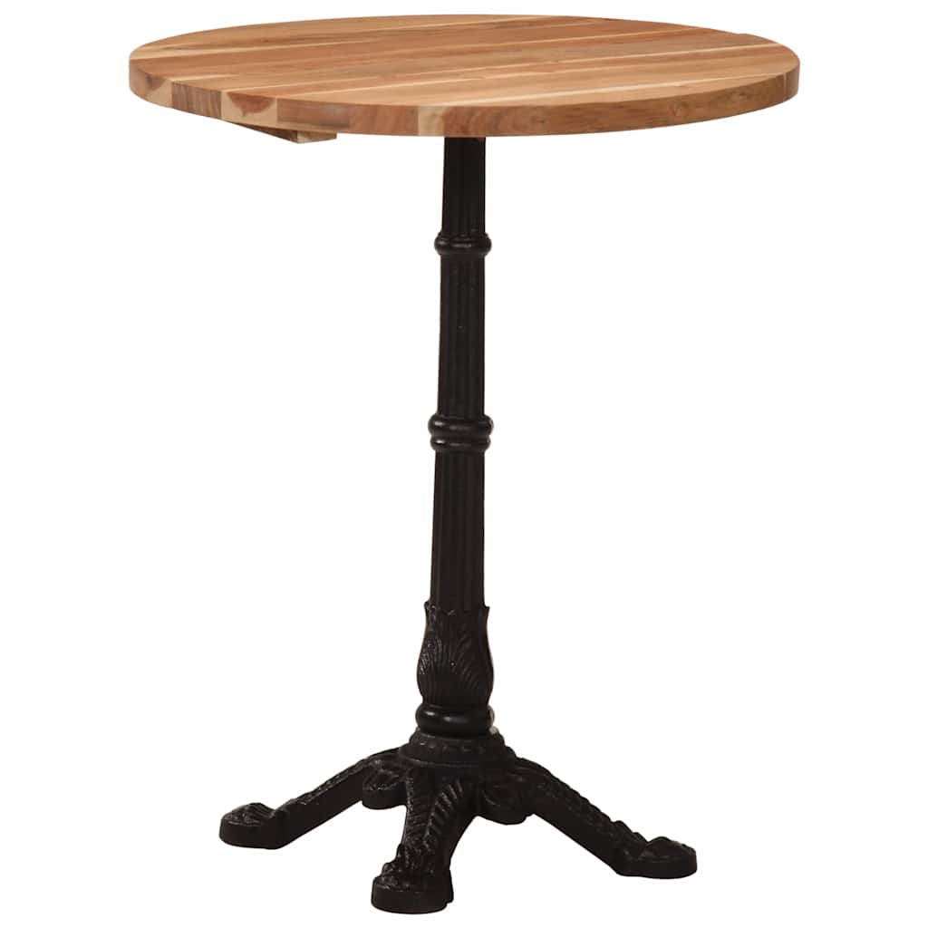 bistrobord Ø60x76 cm massivt akacietræ