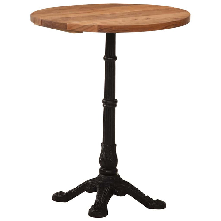 bistrobord Ø60x76 cm massivt akacietræ