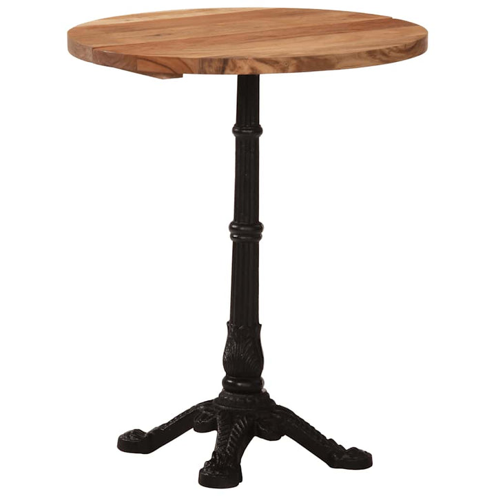 bistrobord Ø60x76 cm massivt akacietræ