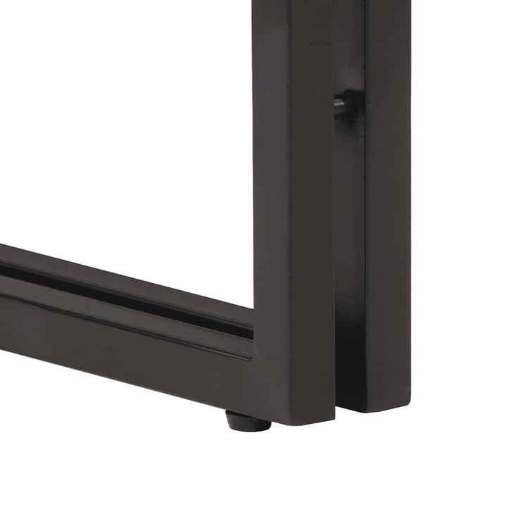 konsolbord 150x30x75 cm massivt akacietræ