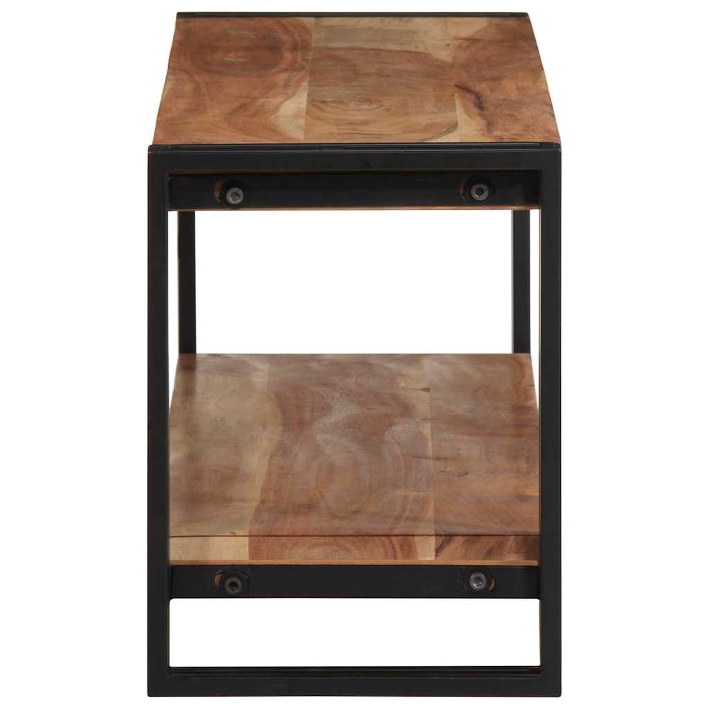 tv-skab 120x30x40 cm massivt akacietræ