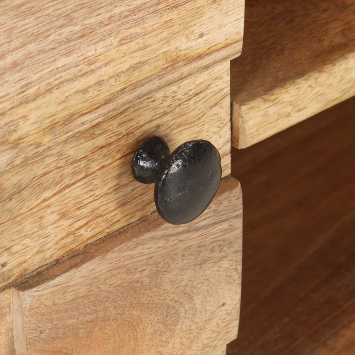 tv-skab 116x30x35 cm massivt mangotræ