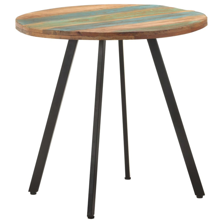 spisebord 80 cm massivt genbrugstræ