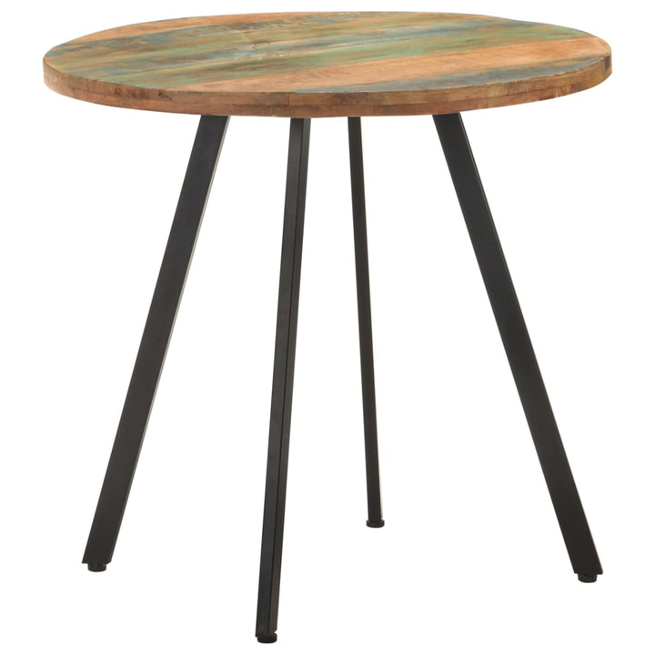 spisebord 80 cm massivt genbrugstræ