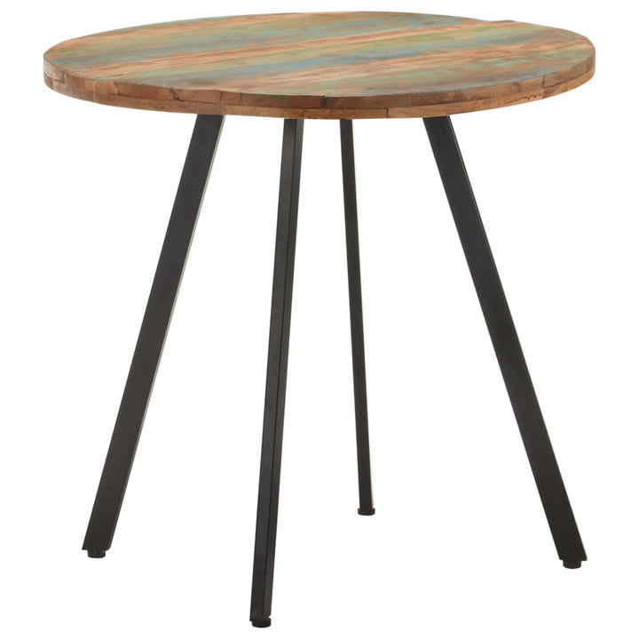 spisebord 80 cm massivt genbrugstræ