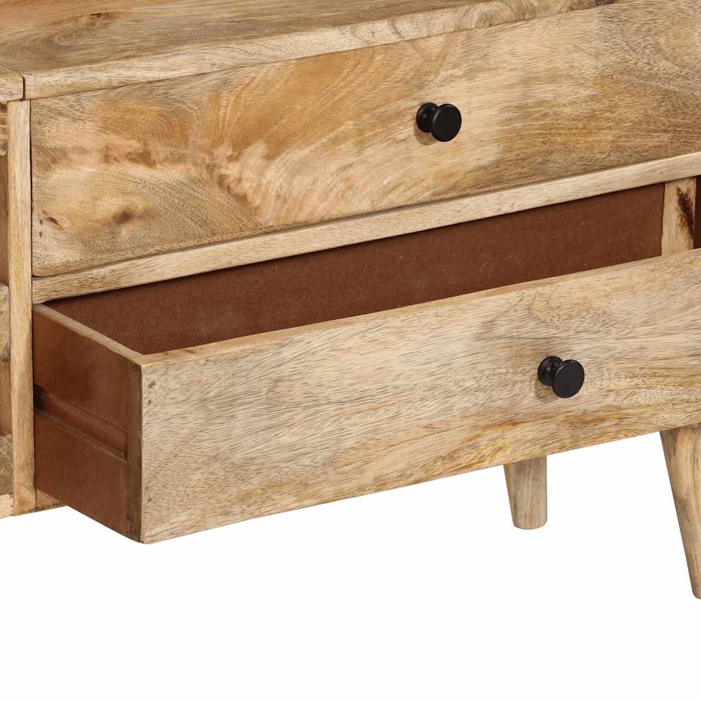 tv-skab 140x30x50 cm massivt mangotræ