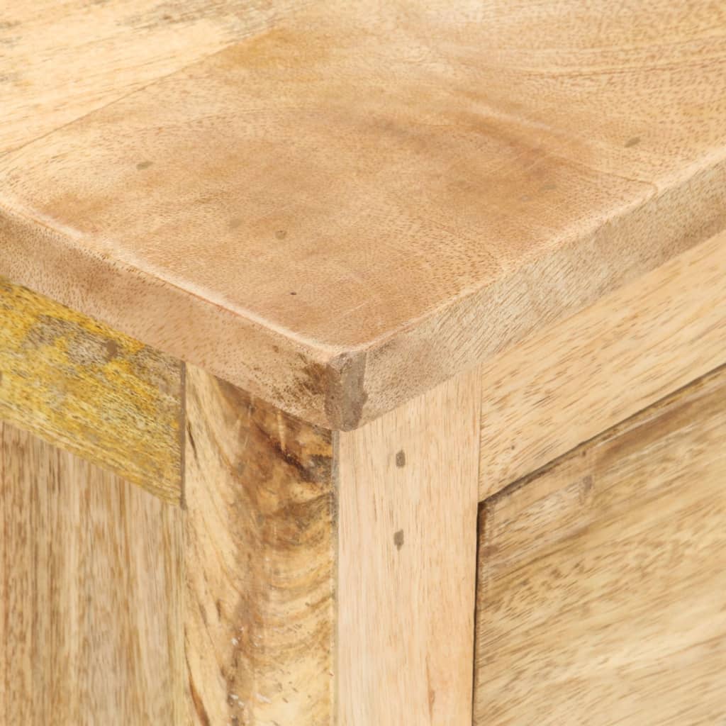 sengebord 45x35x60 cm massivt mangotræ