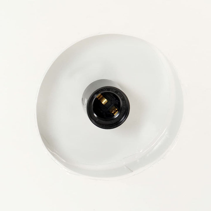 industriel hængelampe 58 cm E27 hvid