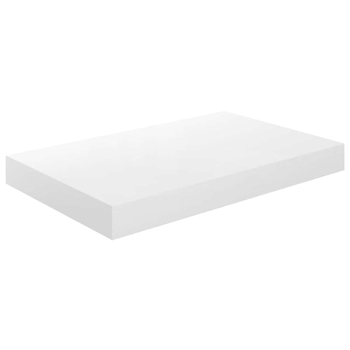 væghylder 4 stk. 40x23x3,8 cm MDF hvid højglans