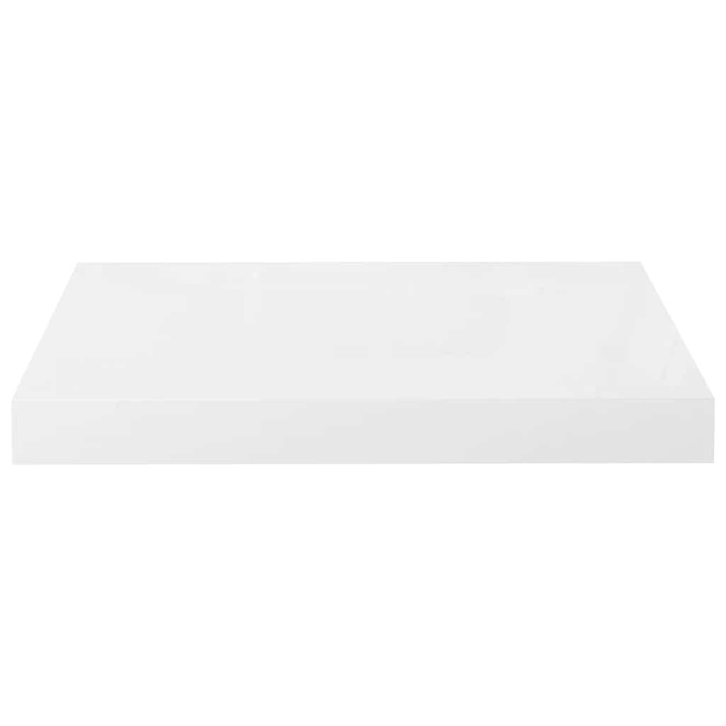 væghylder 4 stk. 40x23x3,8 cm MDF hvid højglans