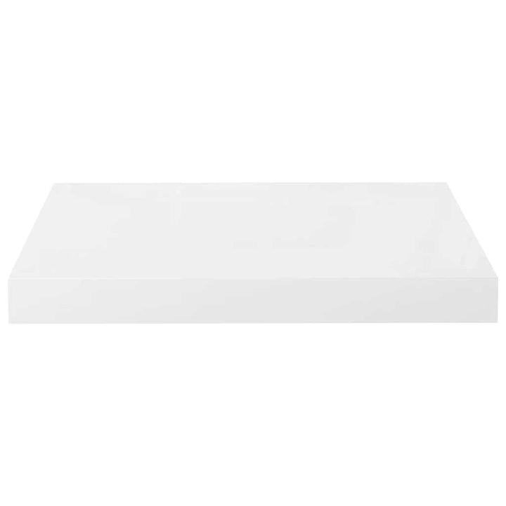 væghylder 4 stk. 40x23x3,8 cm MDF hvid højglans