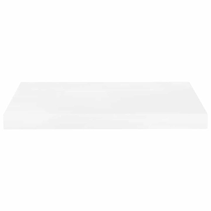 væghylder 4 stk. 50x23x3,8 cm MDF hvid højglans