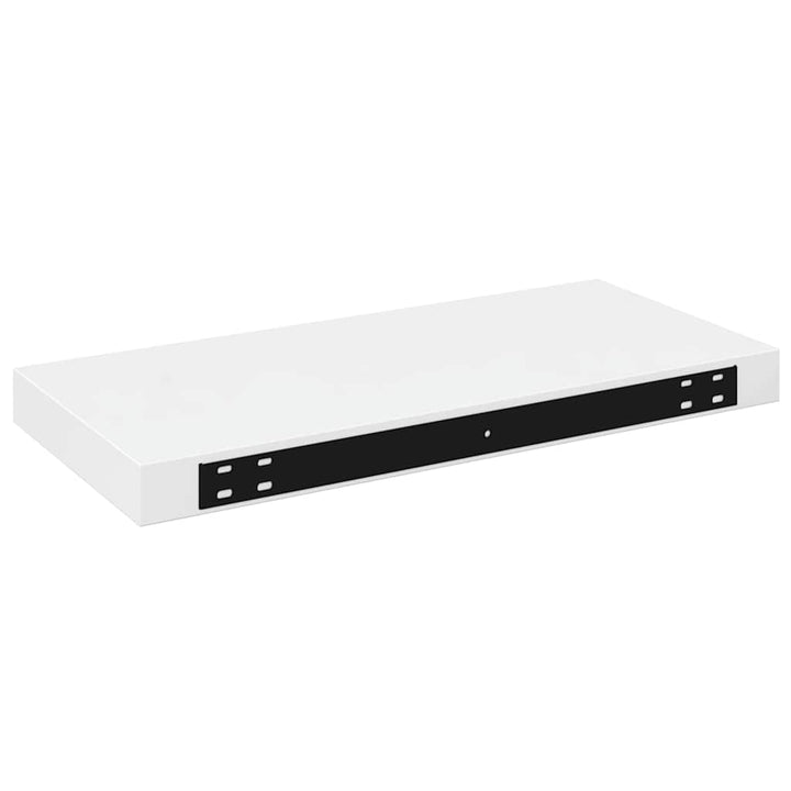 væghylder 4 stk. 50x23x3,8 cm MDF hvid højglans