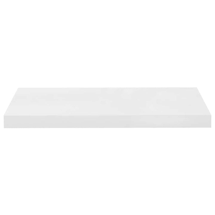væghylder 4 stk. 60x23,5x3,8 cm MDF hvid højglans