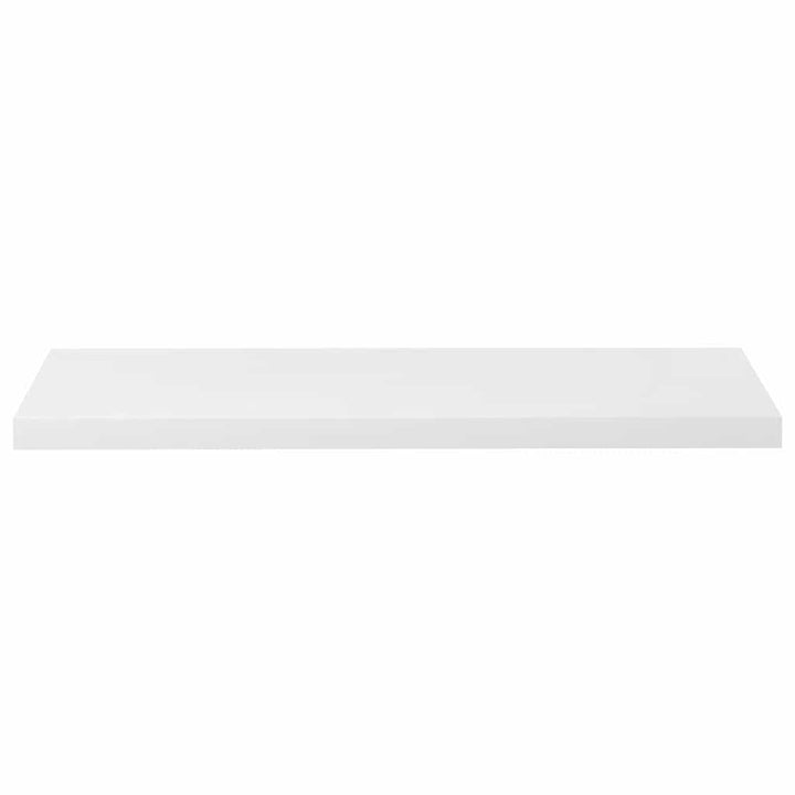 væghylde 90x23,5x3,8 cm MDF hvid højglans