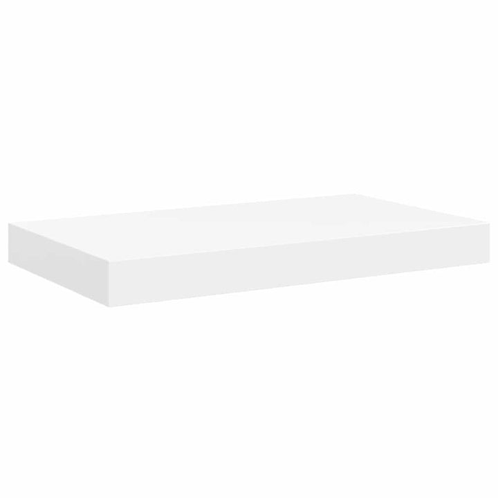 væghylder 2 stk. 50x23x3,8 cm MDF hvid