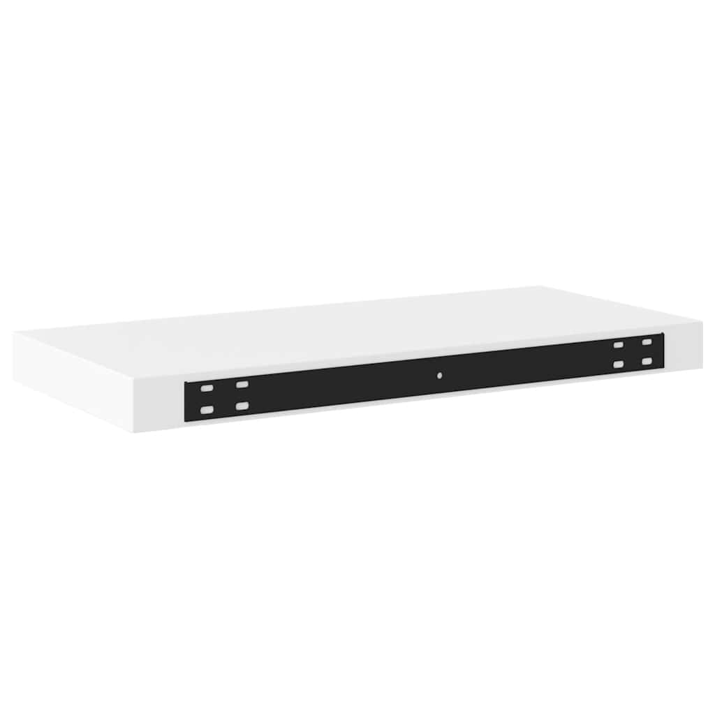 svævehylder 4 stk. 50x23x3,8 cm MDF hvid