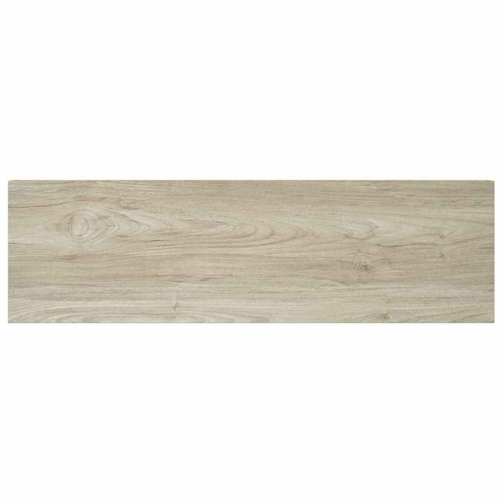 væghylder 2 stk. 80x23,5x3,8 cm MDF egetræsfarve