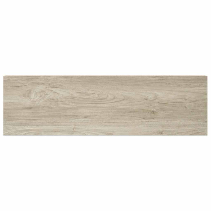 væghylder 4 stk. 80x23,5x3,8 cm MDF egetræsfarve