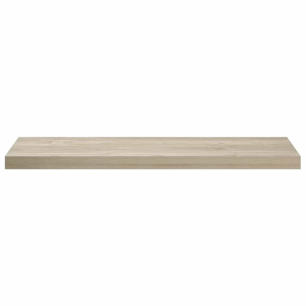 væghylder 4 stk. 90x23,5x3,8 cm MDF egetræsfarve