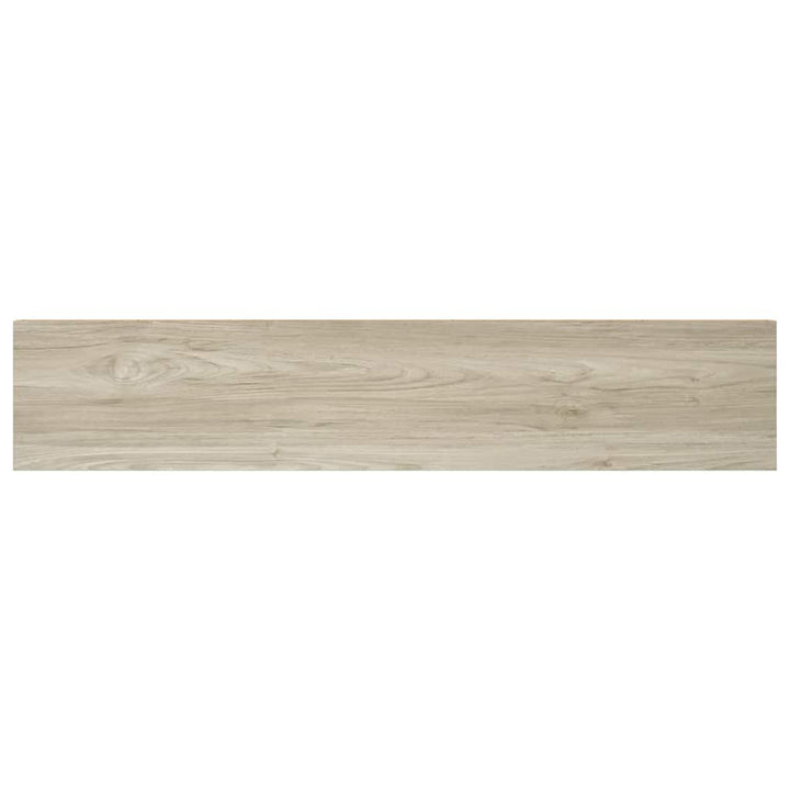 væghylder 4 stk. 120x23,5x3,8 cm MDF egetræsfarve