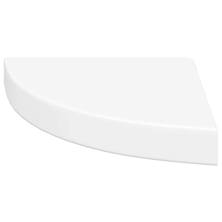 hjørnehylder 4 stk. 25x25x3,8 cm MDF hvid