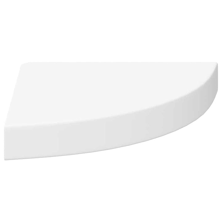 hjørnehylder 4 stk. 25x25x3,8 cm MDF hvid