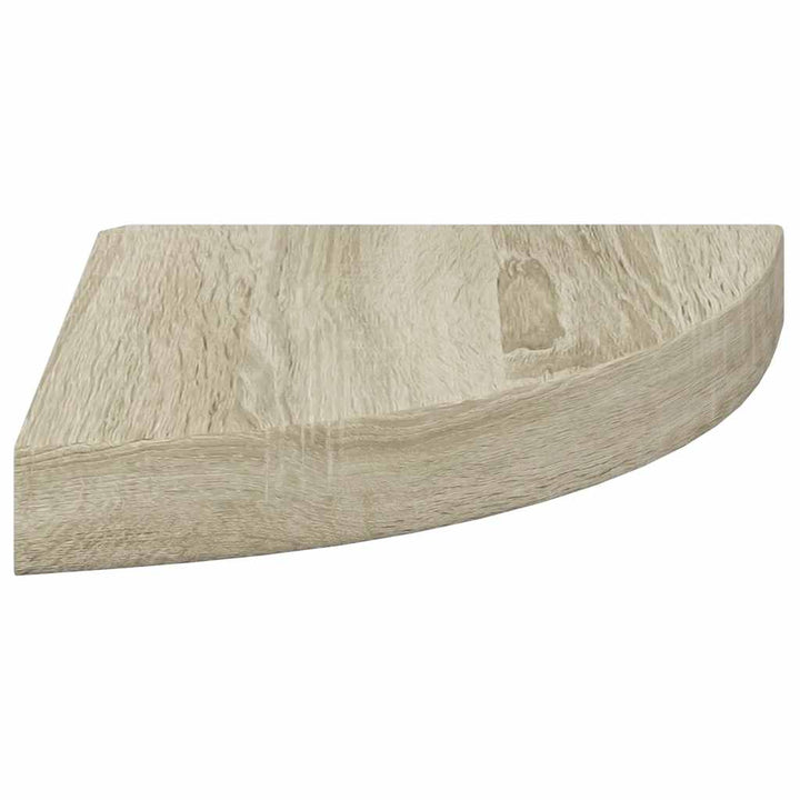 hjørnehylder 2 stk. 25x25x3,8 cm MDF sort