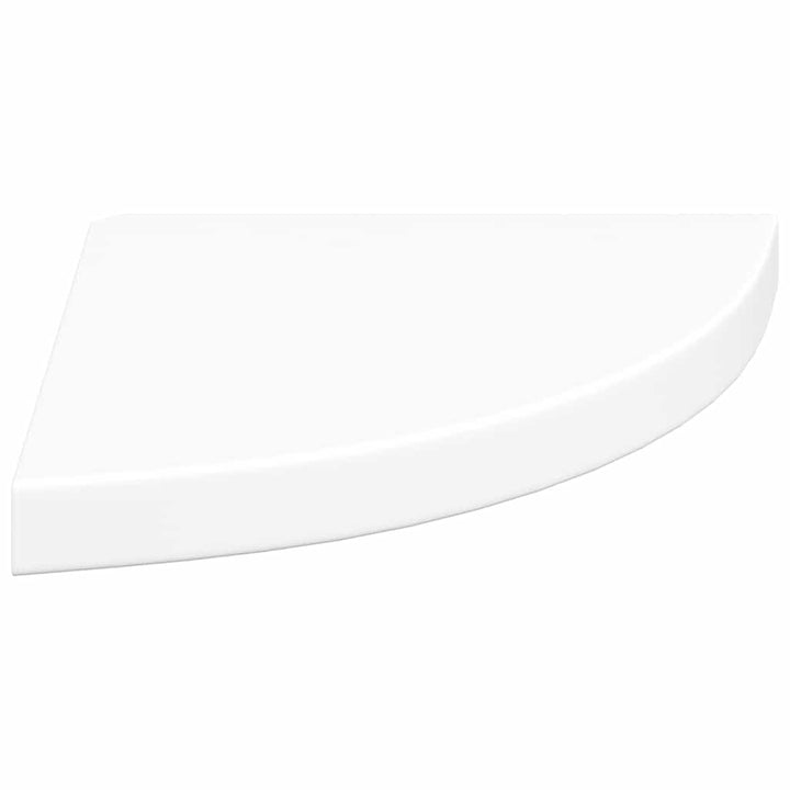 hjørnehylder 4 stk. 35x35x3,8 cm MDF hvid