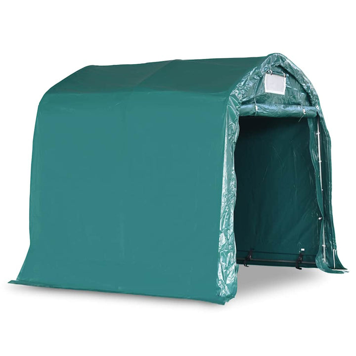 garagetelt 2,4x2,4 cm PVC grøn