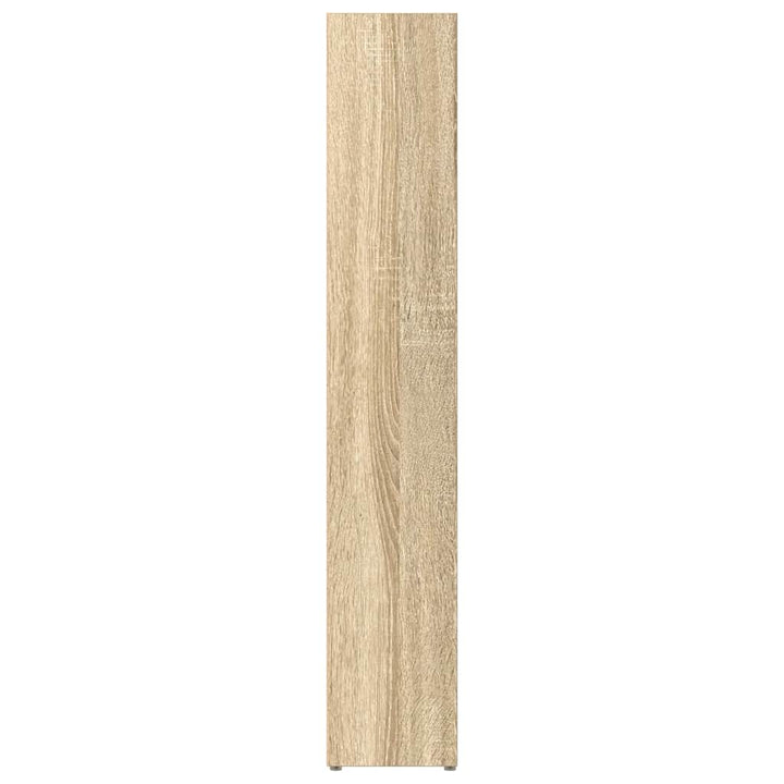 CD-reoler 2 stk. 21x16x93,5 cm spånplade sonoma-eg