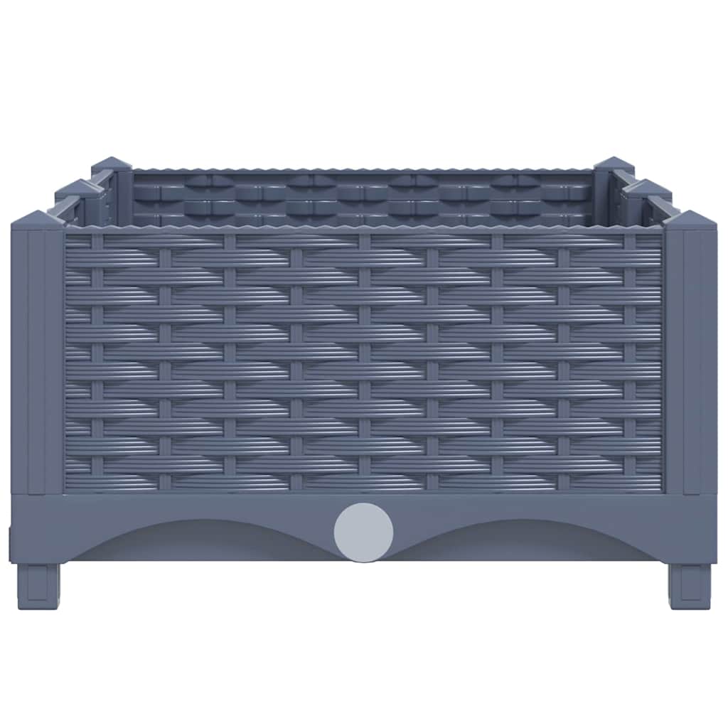 højbed 80x40x23 cm polypropylen