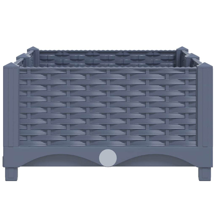 højbed 80x40x23 cm polypropylen