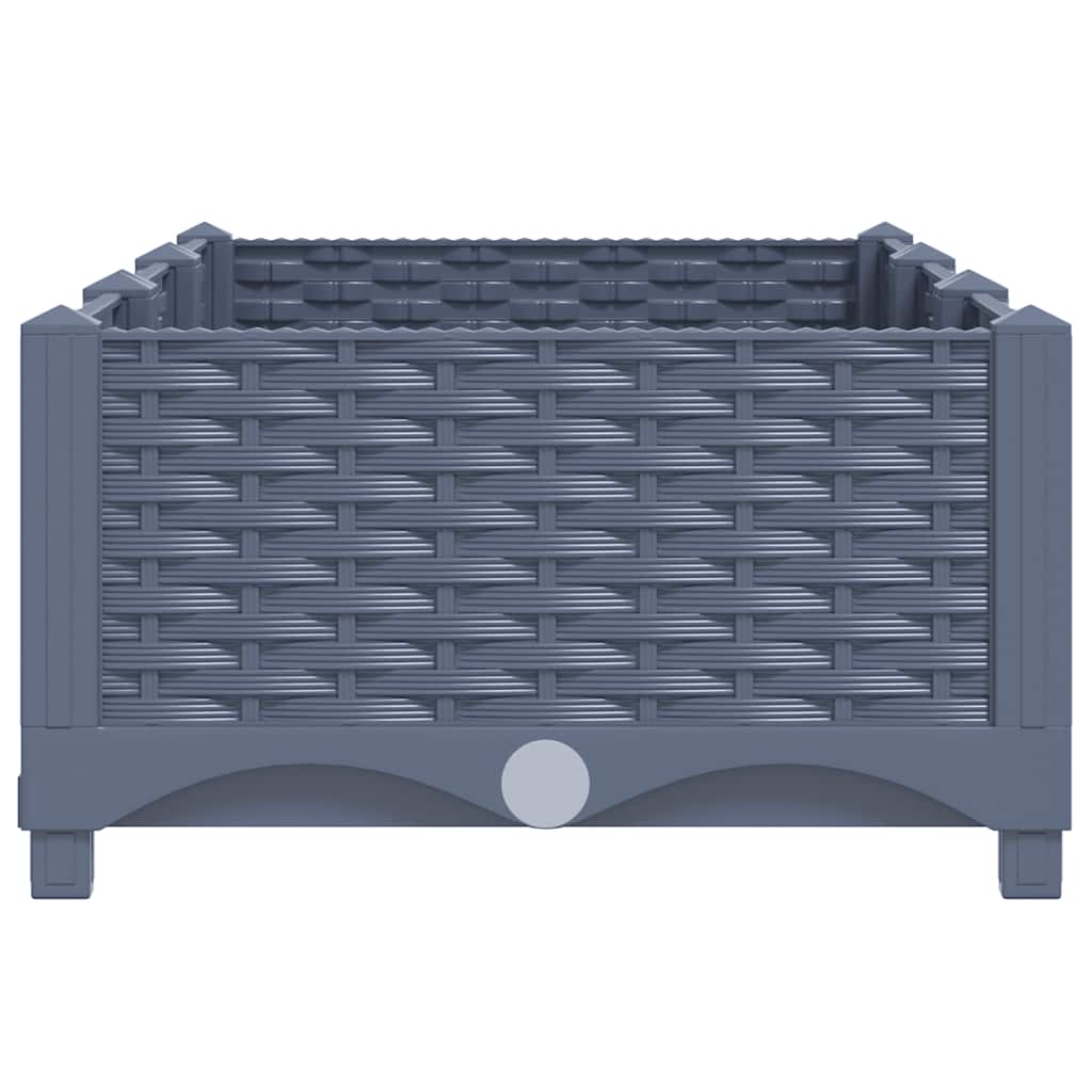 højbed 120x40x23 cm polypropylen
