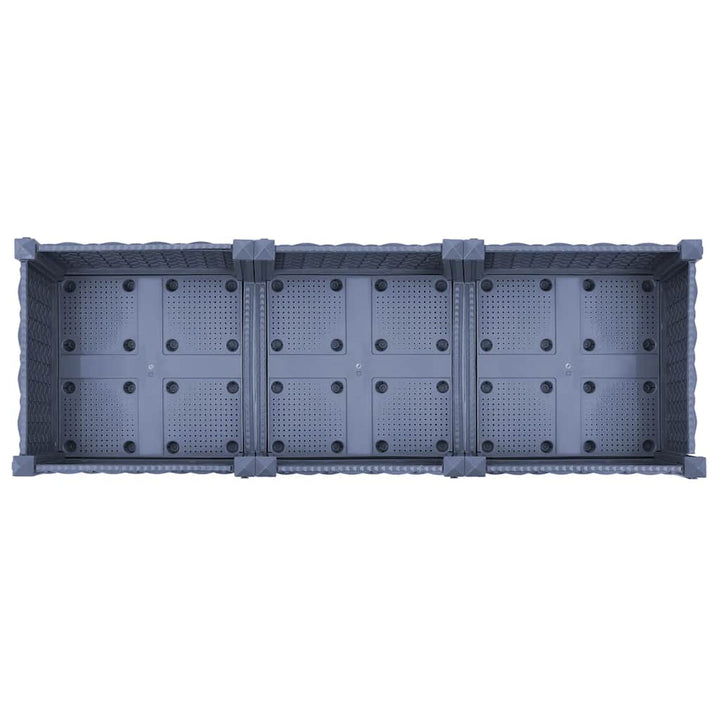 højbed 120x40x23 cm polypropylen