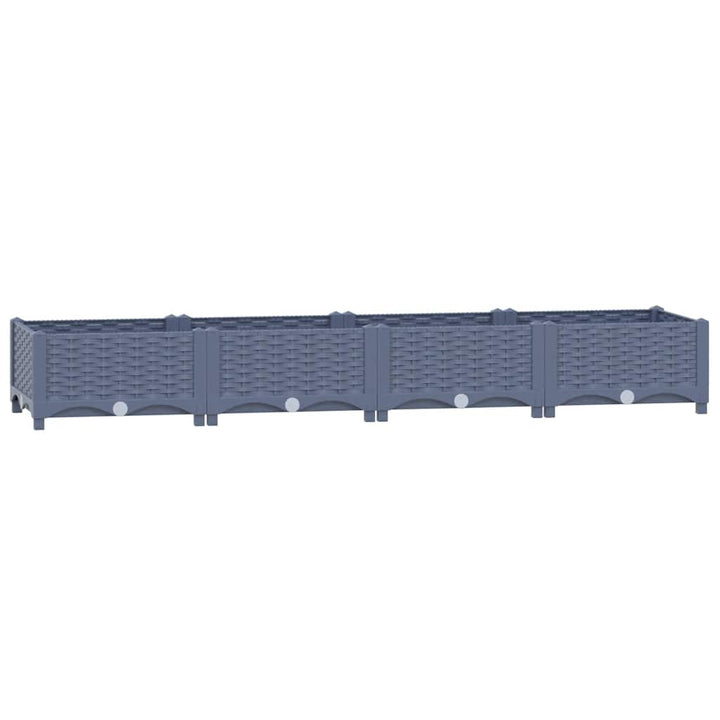 højbed 160x40x23 cm polypropylen