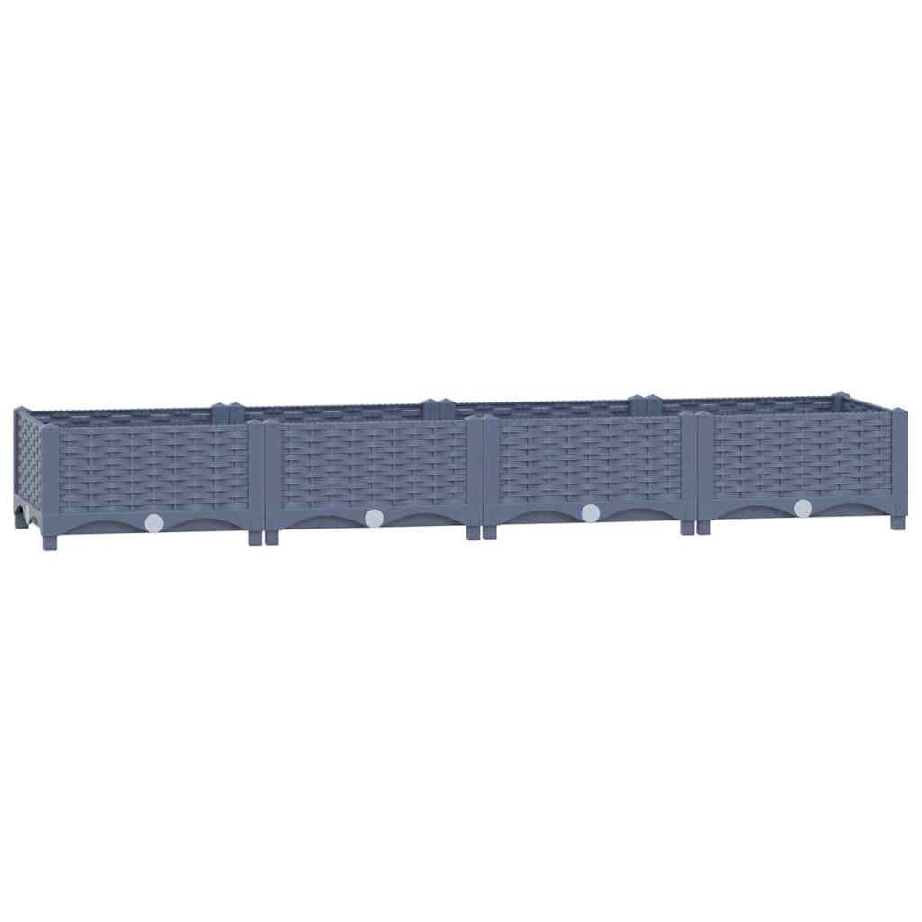 højbed 160x40x23 cm polypropylen