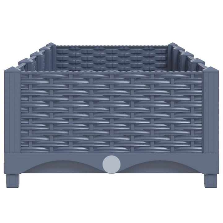 højbed 160x40x23 cm polypropylen