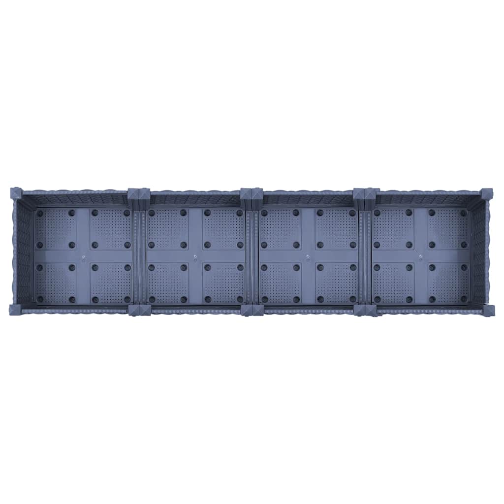 højbed 160x40x23 cm polypropylen