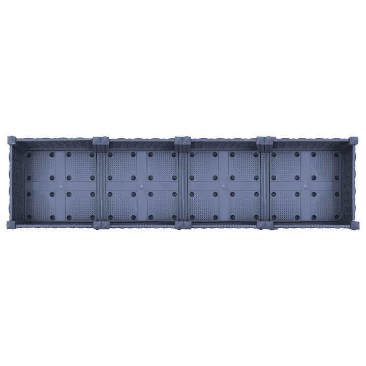 højbed 160x40x23 cm polypropylen