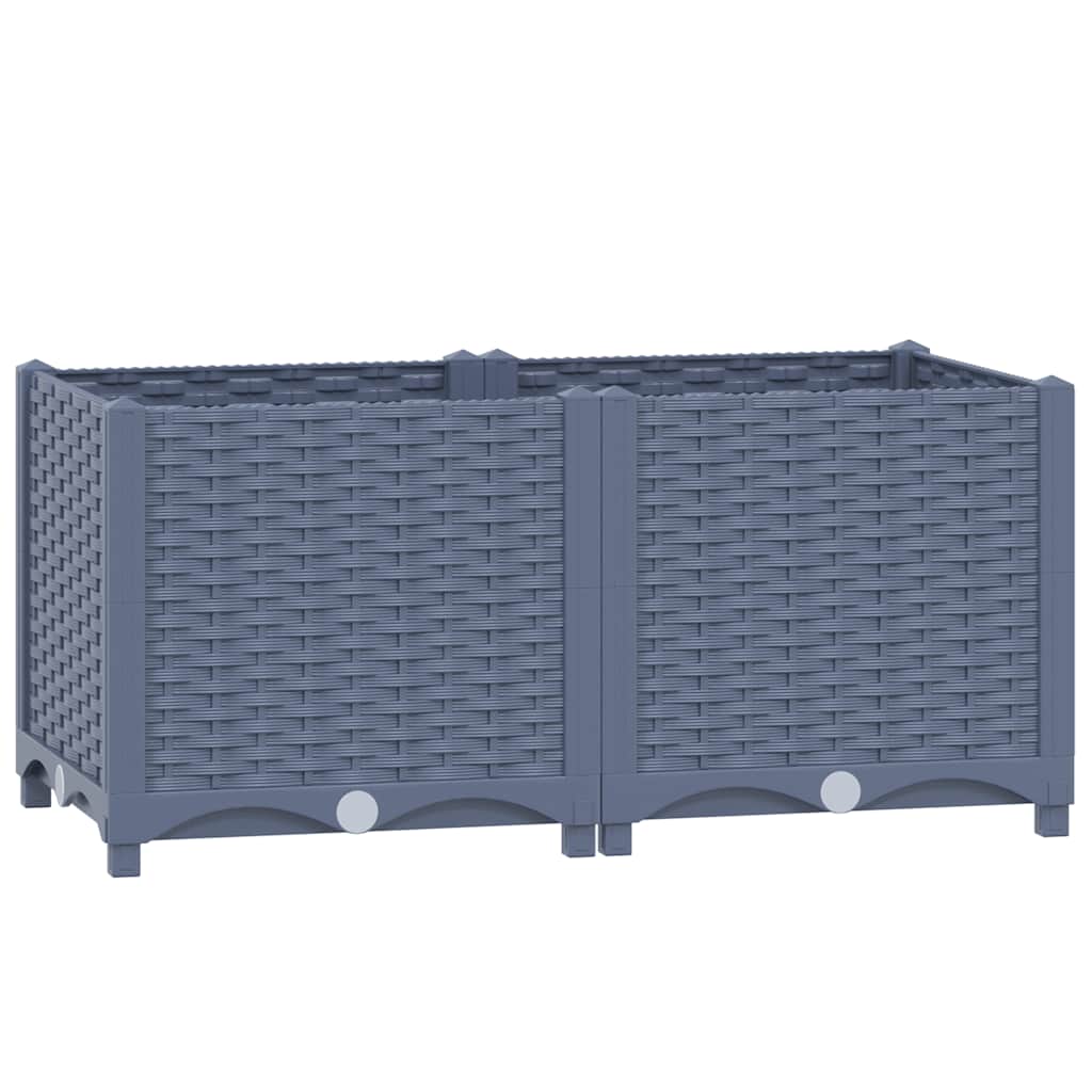 højbed 80x40x38 cm polypropylen