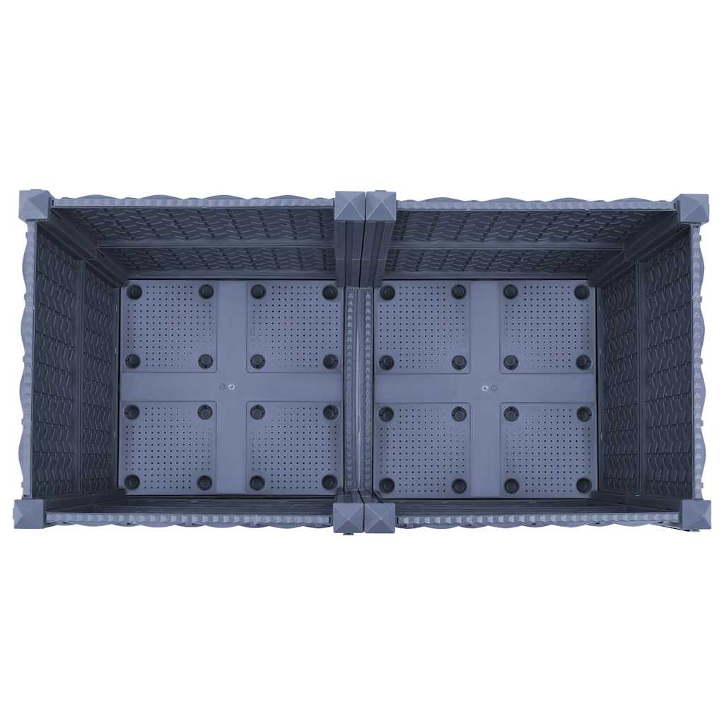 højbed 80x40x38 cm polypropylen